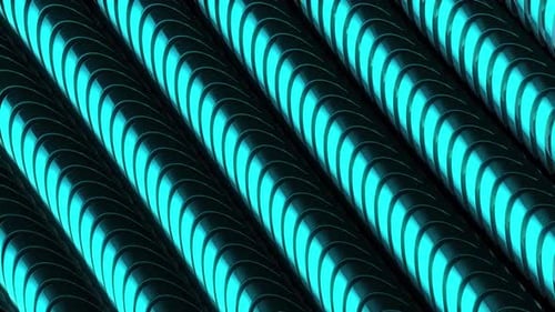 Abstract Light Blue Screensaver Background V2