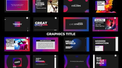 Free After Effects Graphics Template Downloads | Mixkit