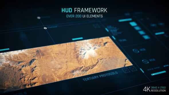 HUD - Framework, Video Displays ft. hud frames & spy - Envato