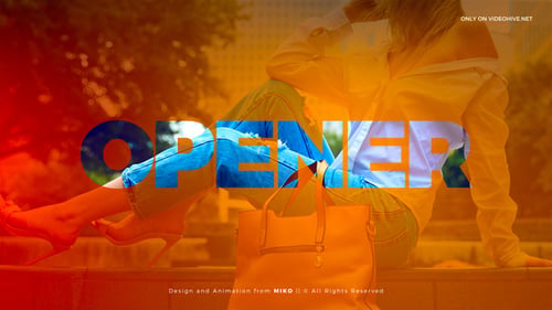 Clean Photo Words Logo Opener