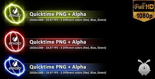 Modern Lower Third Logo Reveal with Glowing Lines