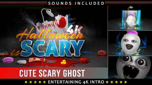 Halloween Jump Scare Logo Intro