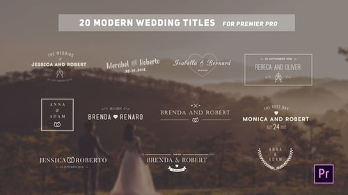 Cinematic Wedding Titles