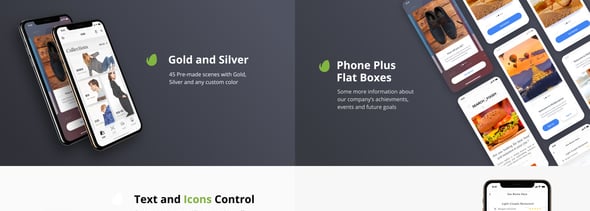 Xs - App Presentation Kit