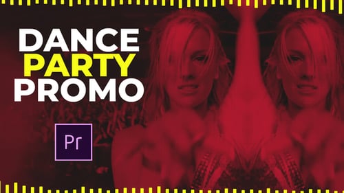 Promoción de fiesta de baile