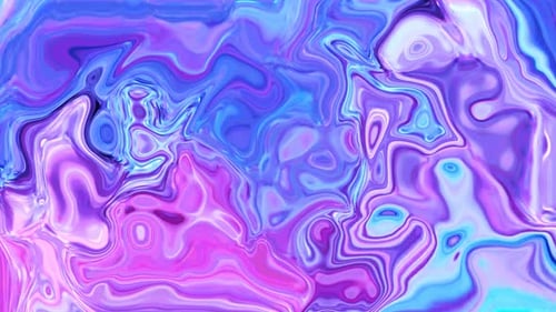 Abstract Fluid Morphing Liquid Background Animation