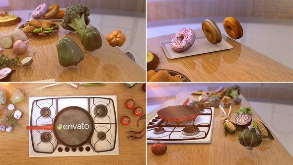 Cooking Show, Openers ft. cooking show intro & talk show - Envato