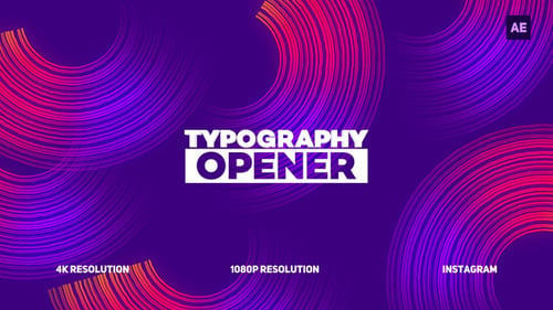 Typography Opener
