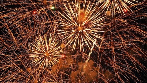 Spektakuläres Feuerwerk 1