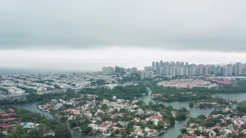 Aerial View Rio De Janeiro Brazil