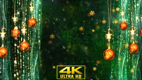 Fundo de decorações de Natal 1