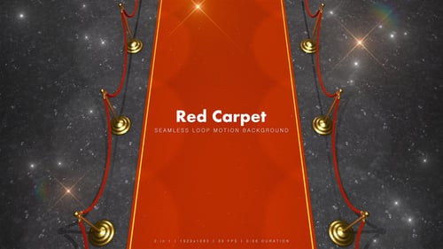 Roter Teppich Glitter 3
