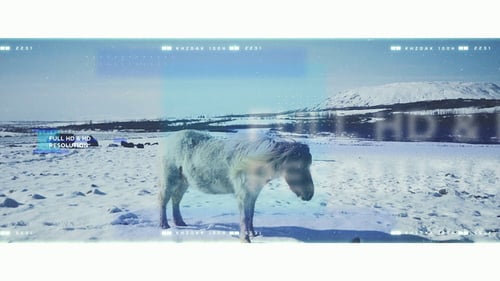 Dynamic Glitch Slideshow for Modern Presentations and Memories