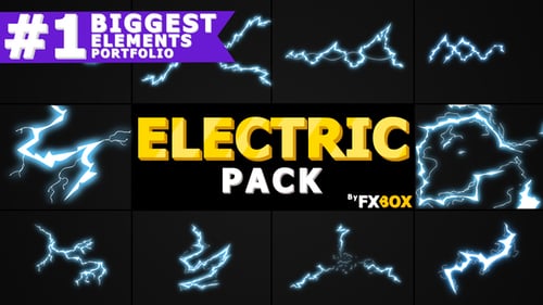 Flash FX ELECTRIC Elements | Paquete de Motion Graphics
