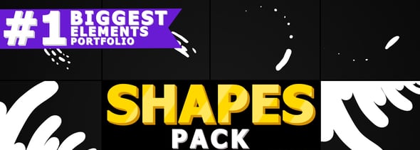 Hand Drawn Shape Elements And Transitions | After Effects