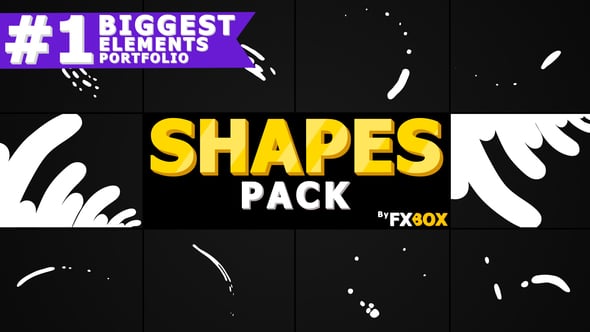 Hand Drawn Shape Elements And Transitions | After Effects