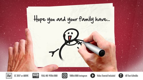 Christmas Wishes - Message Papers