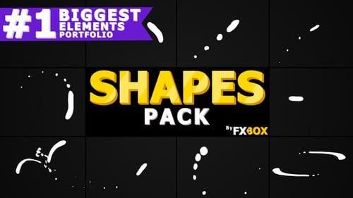Shape Elements Pack | Motion Graphics Pack