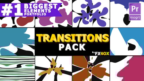 Dynamic Splash Transitions | Premiere Pro MOGRT