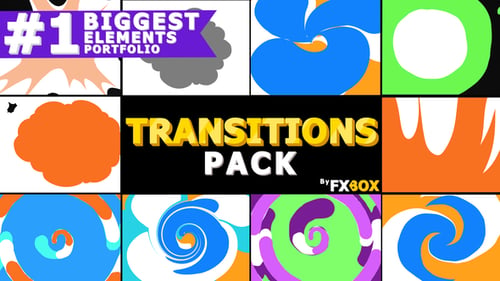 Funny Transitions | Premiere Pro MOGRT