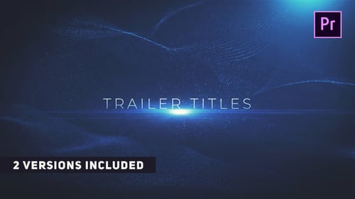 Cinematic Trailer Titles