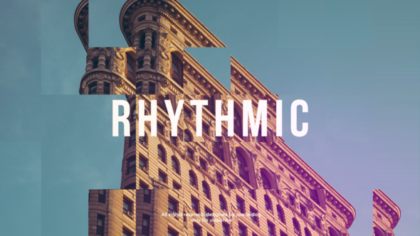 Cover for Rhythmic Intro | FCPX or Apple Motion