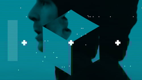 Dynamic Glitch Promo Opener with Modern Typography