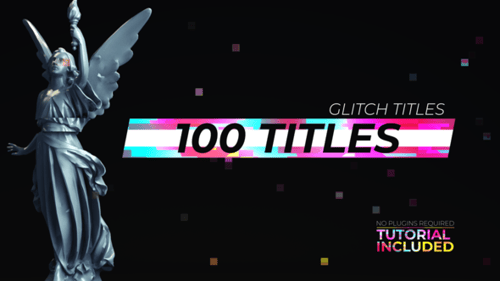 Dynamic Glitch Text Animations Pack