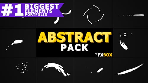 Abstract Shape Elements | Motion Graphics Pack