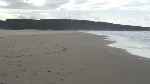 Alone Man Beach