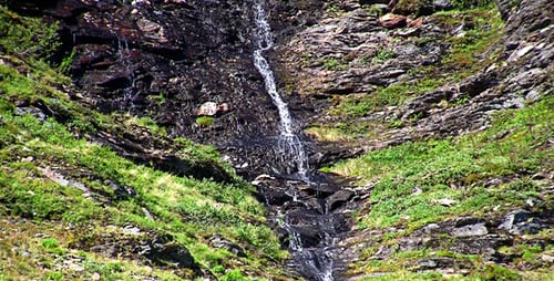 Waterfalls In the Mountains