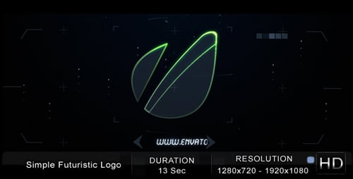 Simple Futuristic Logo