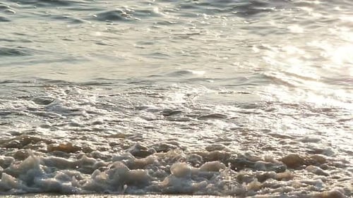 Sunset Wave in Slow Motion
