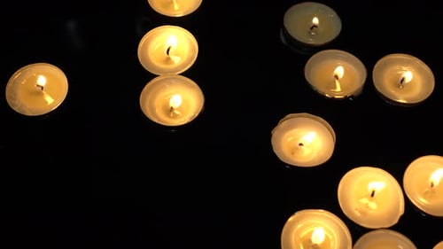 Candles Float on Water