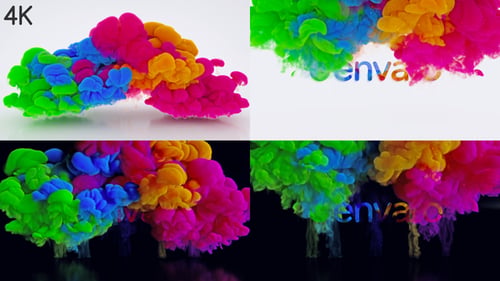 Color Blast Logo Intro