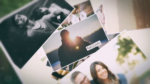 Romantic Memories Slideshow with Elegant Photo Transitions
