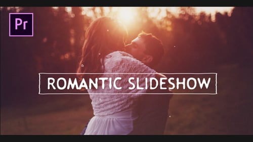 Hand-Drawn Romantic Memories Photo Slideshow