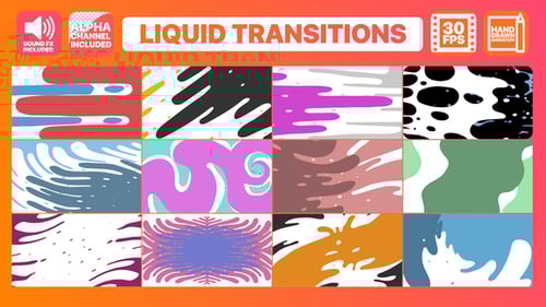 Liquid Motion Transitions | After Effects
