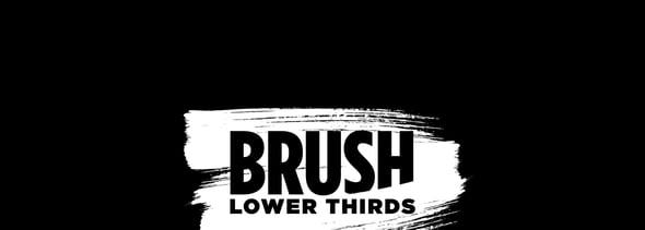 Brush Lower Thirds