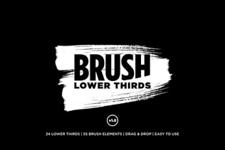 Brush Lower Thirds
