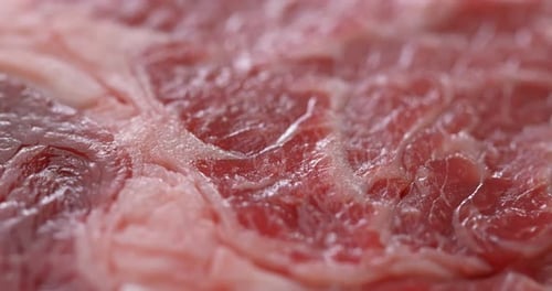 Close up of the beef steak texture