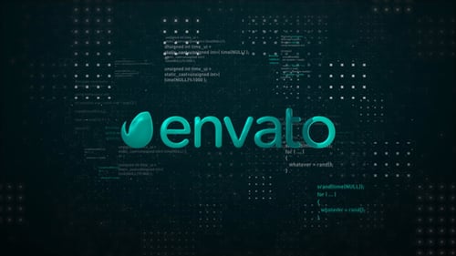 Digital Space Logo Reveal