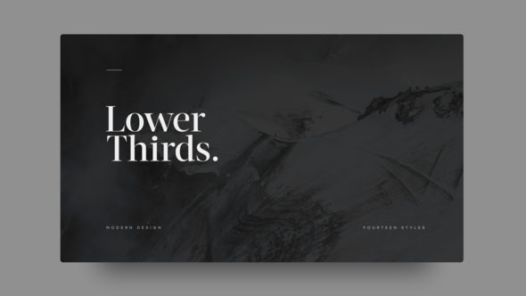 Cover for Lower Thirds