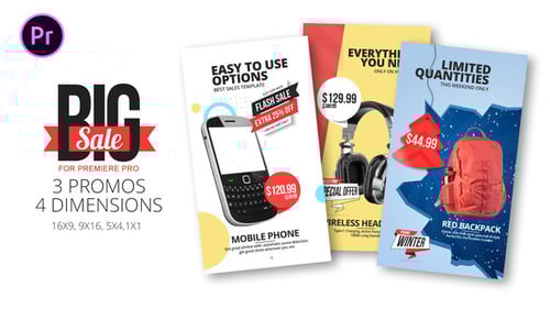 Big Sales | Essential Graphics | Mogrt