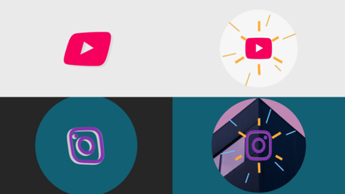 Minimal 3D Logo Reveal – Clean Animation with Small Geometric Shapes for Intros, Promos and Branding