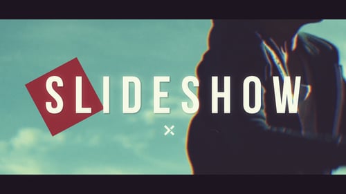 Energetic Glitch Opener with Dynamic Urban Slideshow