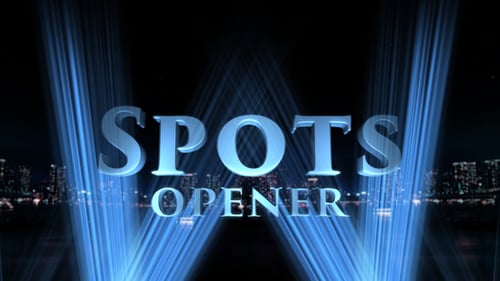Cinematic Movie Studio Spotlights Opener