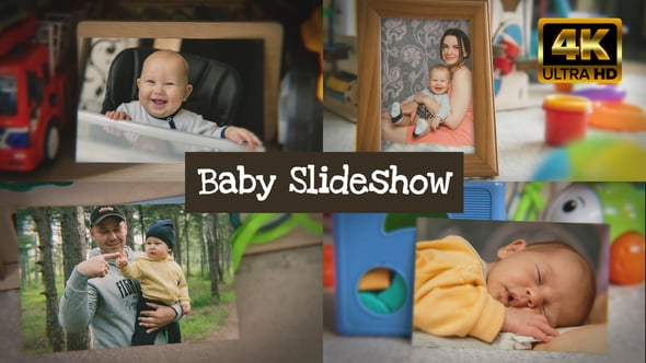 Baby Slideshow, Video Displays ft. baby slideshow & baby - Envato