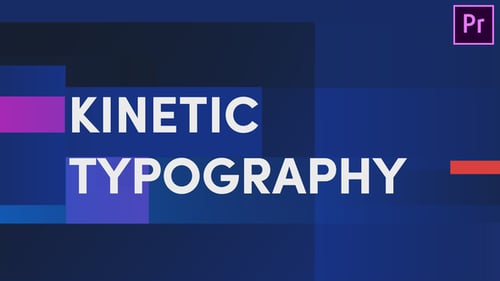 Dynamic Kinetic Typography Titles for Modern Video Projects