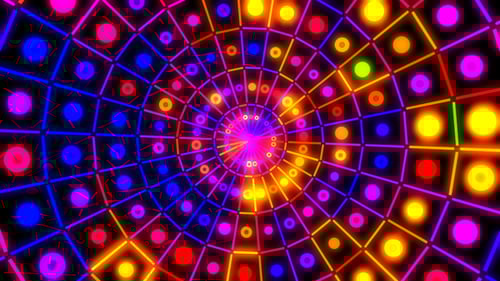 Circle Flickering Glowing